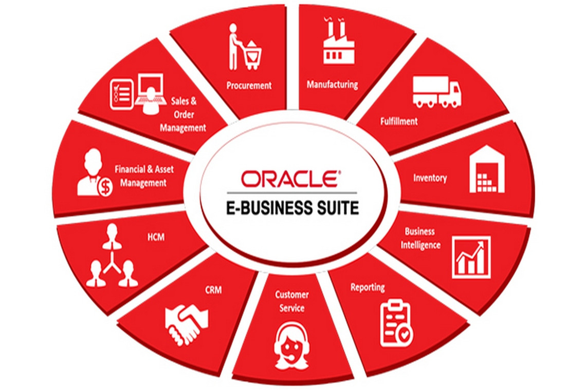 Oracle ERP software is a suite of business applications